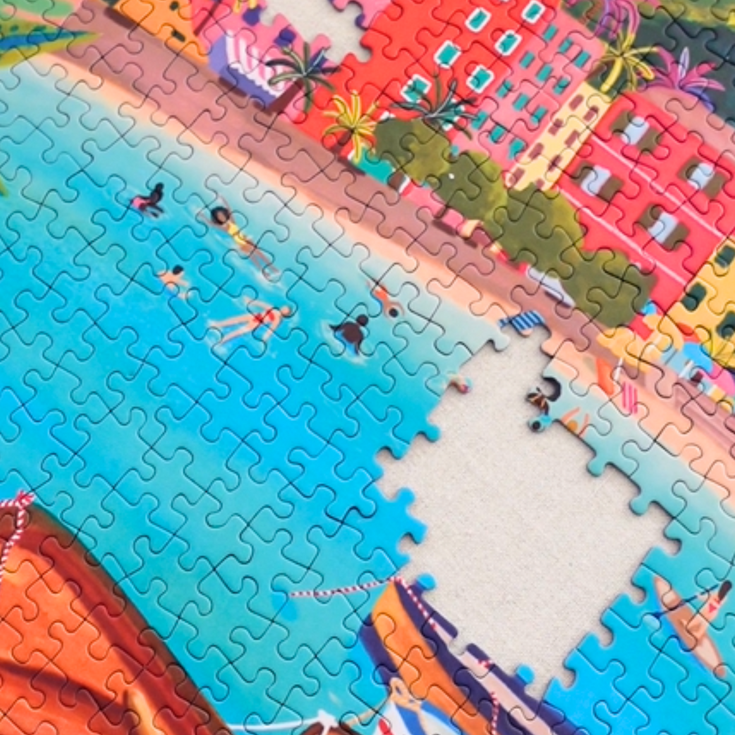 Sunset in Vernazza - 1000 Pieces Puzzle