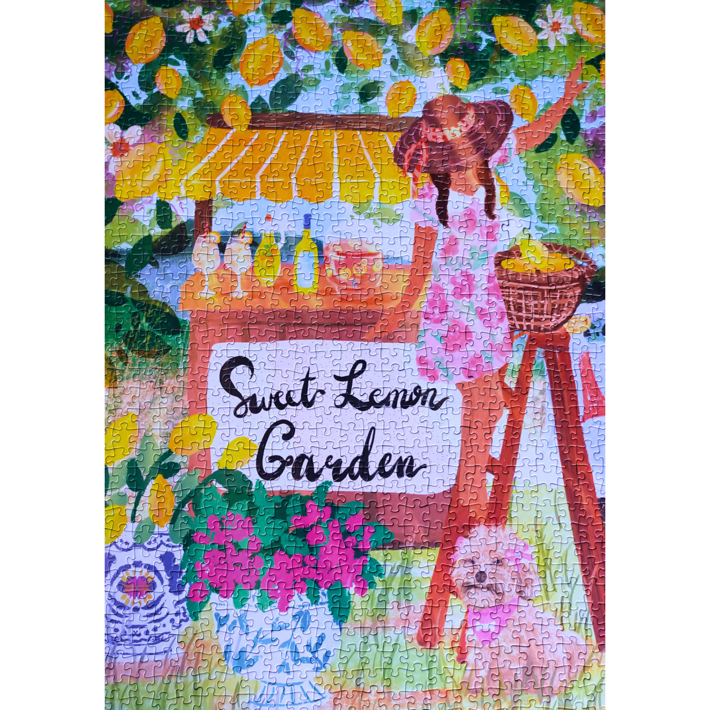 Sweer Lemon Garden - 1000 Pieces Puzzle