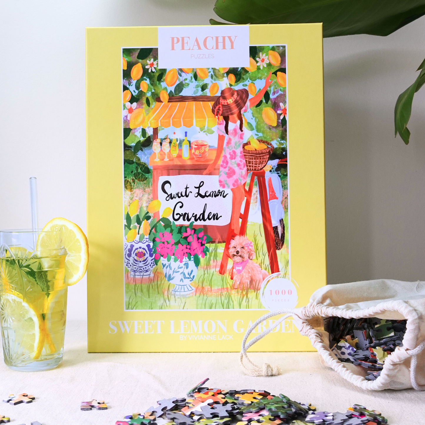 Sweer Lemon Garden - 1000 Pieces Puzzle