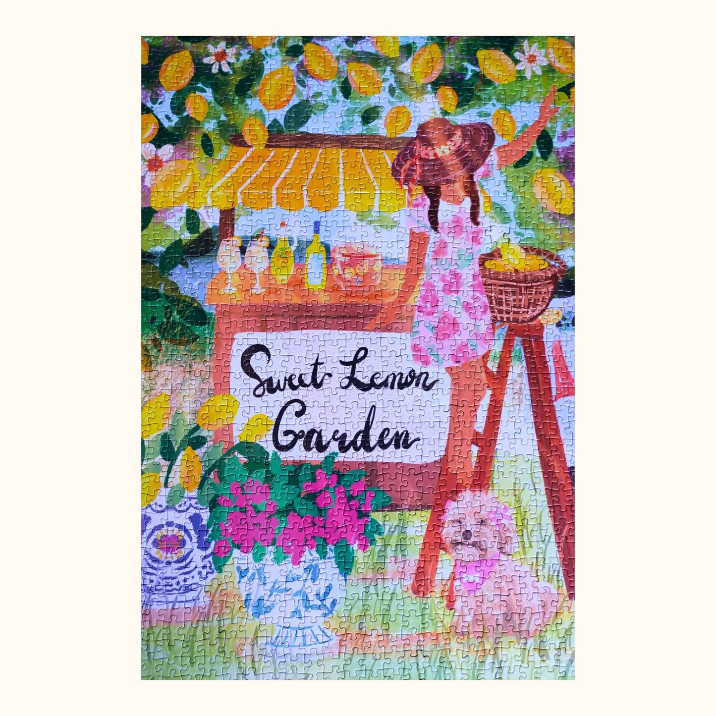 Sweer Lemon Garden - 1000 Pieces Puzzle